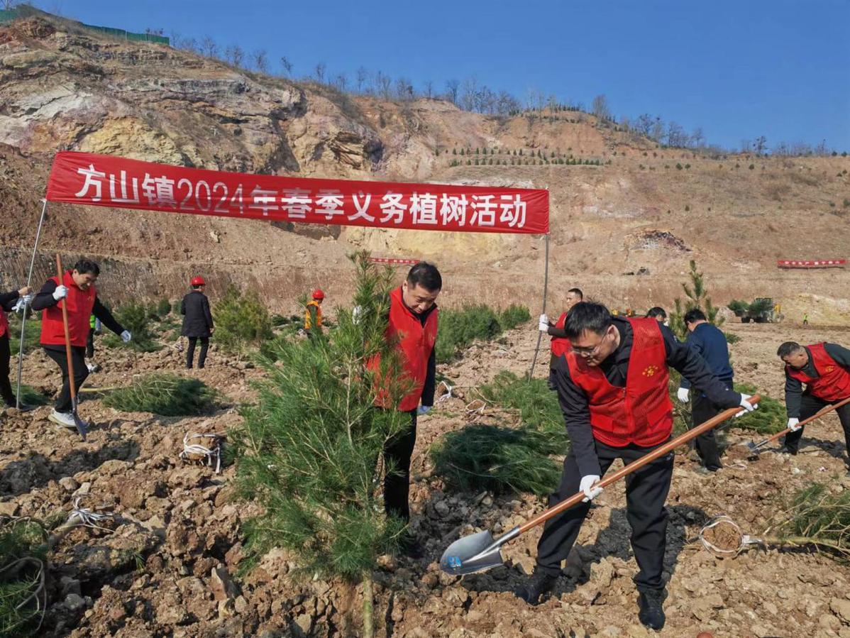 河南禹州市方山镇:树出乡村好风景 