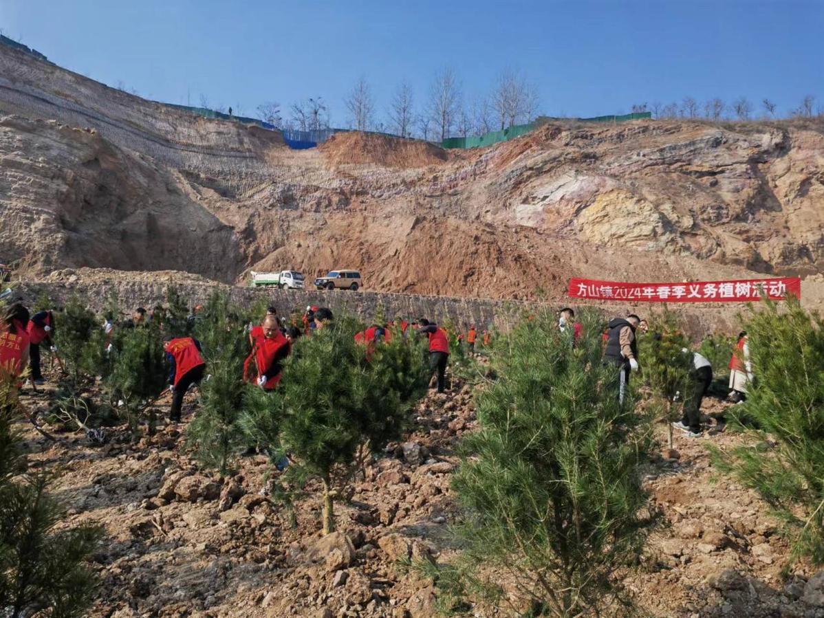 河南禹州市方山镇:树出乡村好风景 