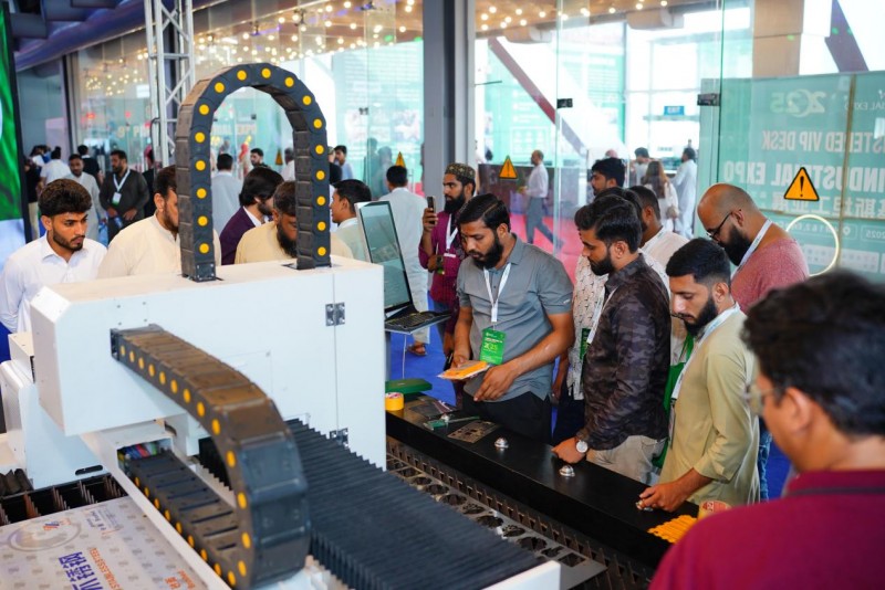 巴基斯坦第九屆工業展開幕，拉合爾中巴工業合