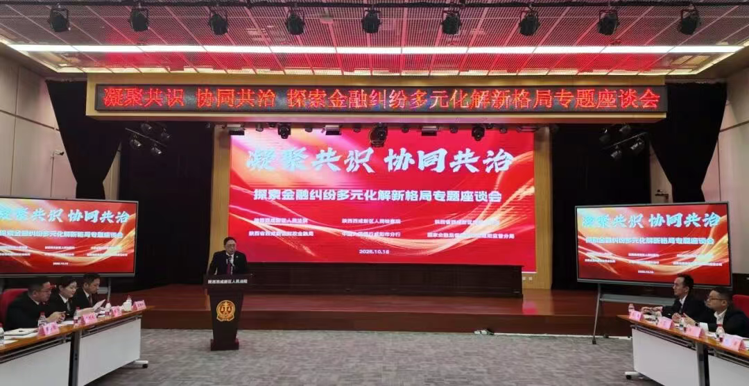 60 多名代表讨论解决金融纠纷的新方法。西咸新