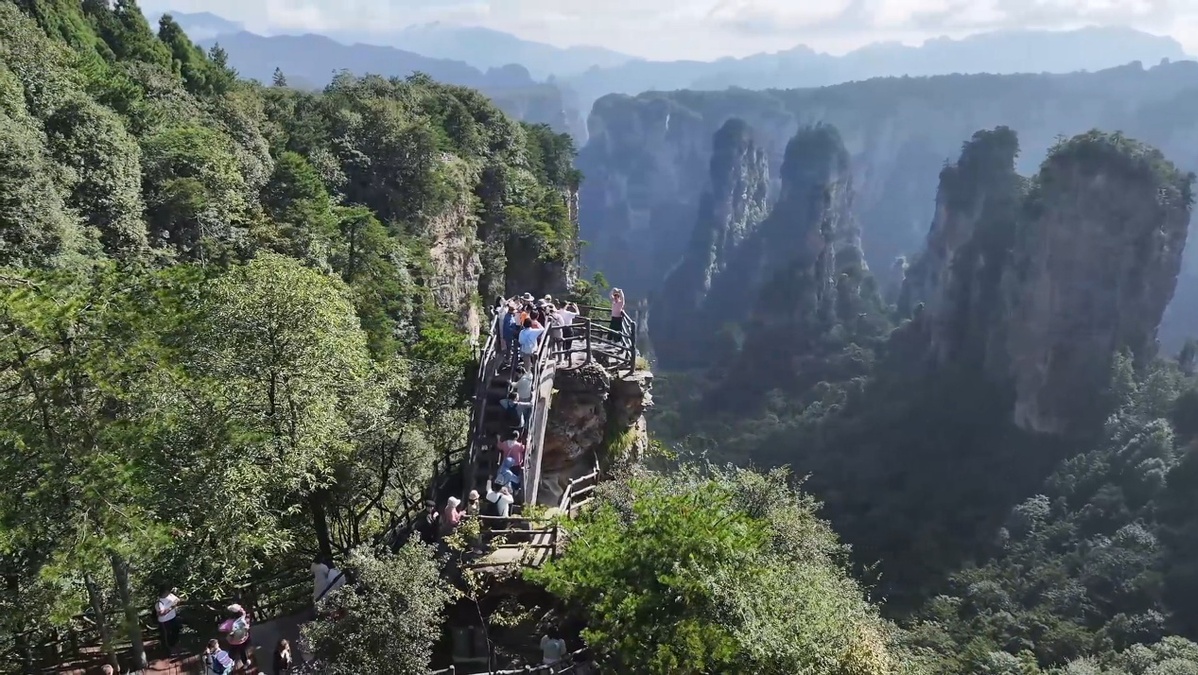 湖南张家界：节后错峰出行正当时，入境旅游火