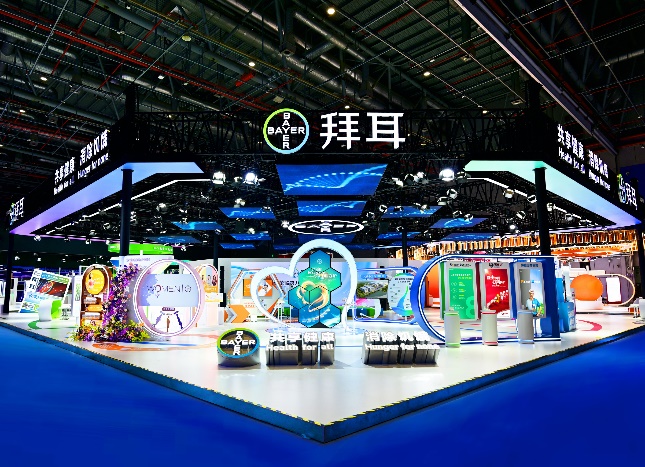 八年同心进博之路,科技创新成功篇章:拜耳携数十项创新成果亮相第八